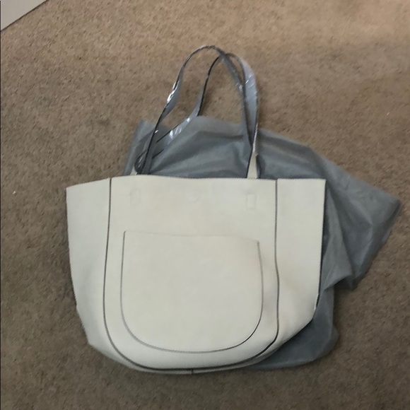 Free People reversible Half Moon Tote - Picture 6 of 8